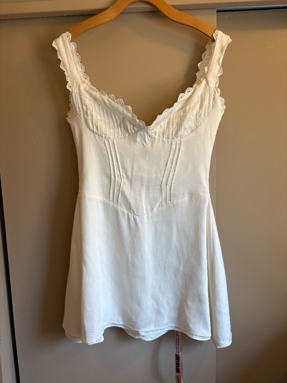 House of CB pin tuck mini dress Size M NWT
